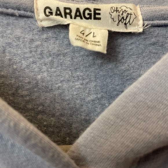 Garage long sleeve blue shirt - Picture 3 of 3